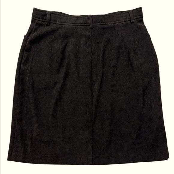 Paul Harris Design Mini Black Pencil Skirt, Women's Size 8 - Picture 8 of 9